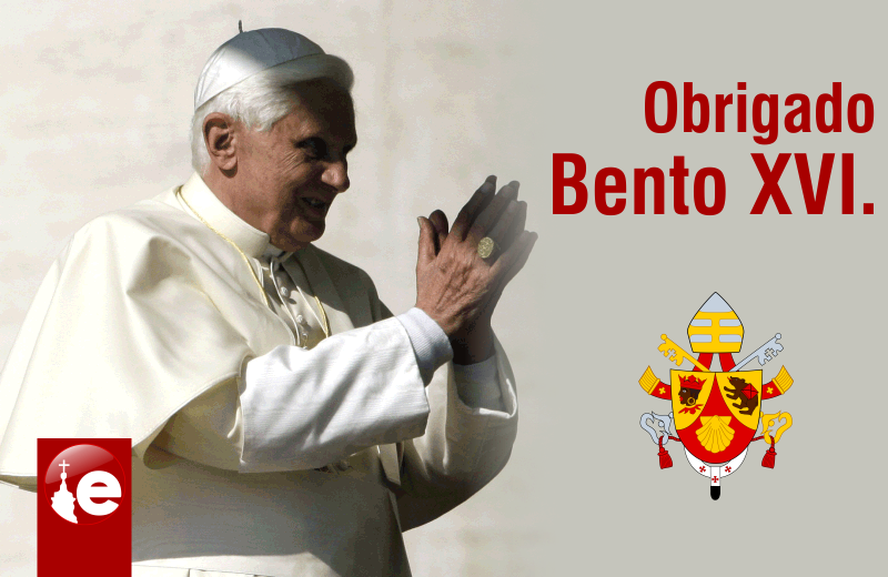 Obrigado Papa Bento XVI